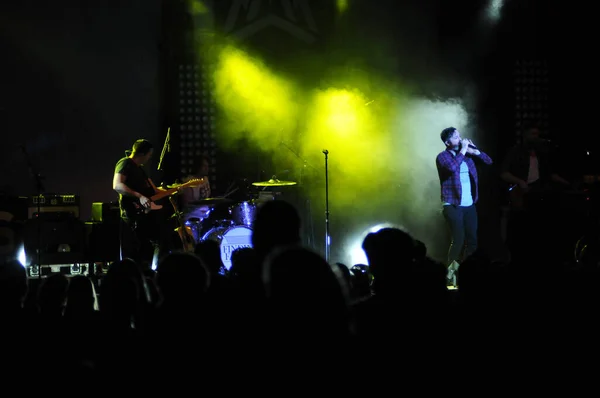 Christian Rock Bands Audio Adrenaline Kutless Występują Osceola Performing Arts — Zdjęcie stockowe