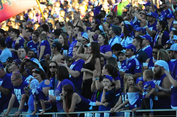 Orlando City Hostitel United Camping World Stadium Orlando Florida Dne — Stock fotografie