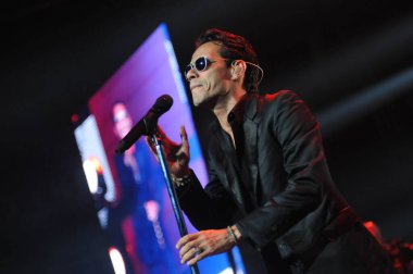 Latin şarkıcı Marc Anthony 5 Ekim 2014 'te Orlando Florida' daki Amway Center 'da konser verdi..