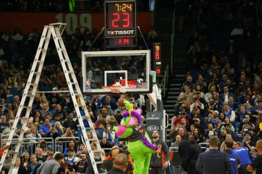 Orlando Magic, 21 Şubat 2020 Cuma günü Orlando Florida 'daki Amway Center' da Dallas Mavericks 'e ev sahipliği yapıyor..