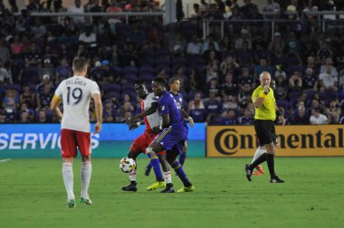 Orlando City 27 Eylül 2017 'de Orlando City Stadyumu' nda New England Devrimi 'ne ev sahipliği yaptı.. 