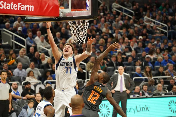 Orlando Magic Empfangen Freitag Den Februar 2020 Die Dallas Mavericks — Stockfoto