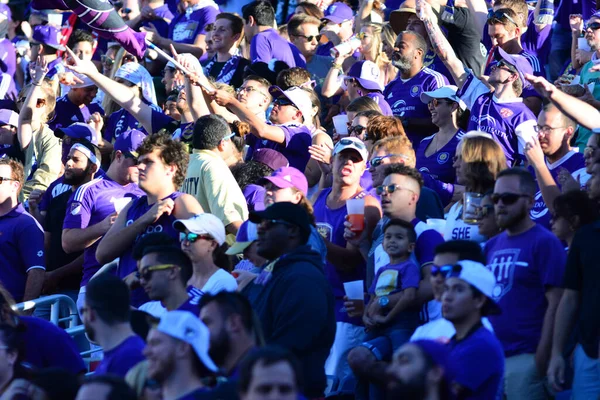 Орландо Сіті Організувала Зустріч United Стадіоні Camping World Stadium Орландо — стокове фото