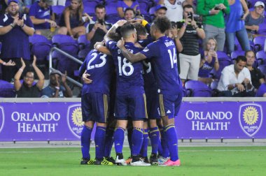 Orlando City 27 Eylül 2017 'de Orlando City Stadyumu' nda New England Devrimi 'ne ev sahipliği yaptı.. 