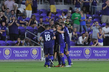 Orlando City 27 Eylül 2017 'de Orlando City Stadyumu' nda New England Devrimi 'ne ev sahipliği yaptı.. 