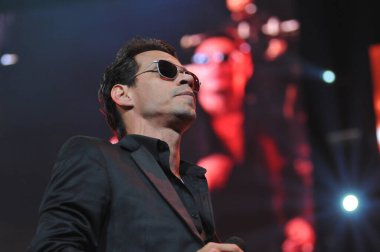 Latin şarkıcı Marc Anthony 5 Ekim 2014 'te Orlando Florida' daki Amway Center 'da konser verdi..