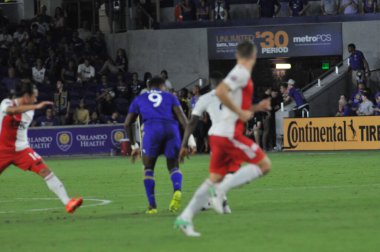 Orlando City 27 Eylül 2017 'de Orlando City Stadyumu' nda New England Devrimi 'ne ev sahipliği yaptı.. 