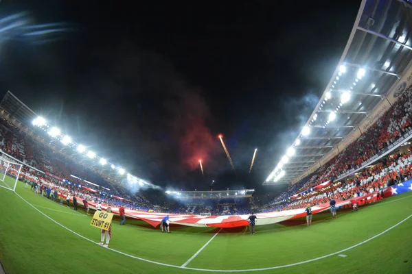 Match Qualification Pour Coupe Monde Orlando City Stadium Usa Panama — Photo