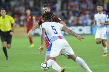 Dünya Kupası eleme maçı Orlando City Stadyumu 'nda. ABD Panama 'ya karşı 6 Ekim 2017' de Orlando, Florida 'da.  