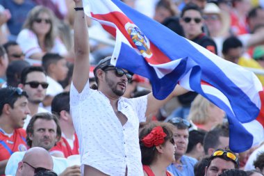 Kosta Rika, Copa America Centenario sırasında Paraguay ile Orlando Florida 'daki Dünya Kampı Stadyumu' nda karşılaştı..  