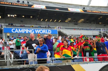 Bolivya, Orlando Florida 'daki Copa American Centenario' da Dünya Kampı Stadyumu 'nda Panama ile karşılaştı.. 