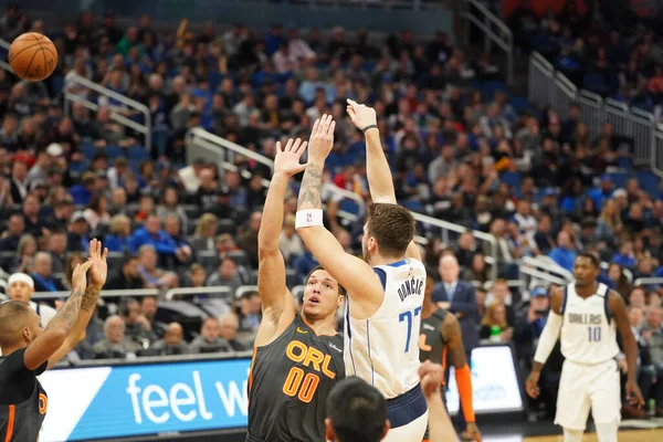 Orlando Magic Vært Dallas Mavericks Amway Center Orlando Florida Fredag - Stock-foto