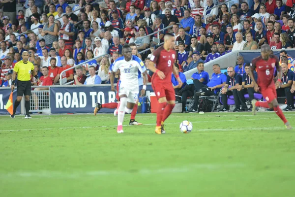 Kvalmatch Orlando City Stadium Usa Mot Panama Den Oktober 2017 — Stockfoto