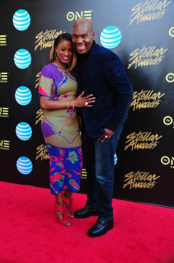 20 Şubat 2016 'da Las Vegas' taki Orleans Arena 'da düzenlenen 31. Yıldız Ödülleri sırasında kırmızı halı..