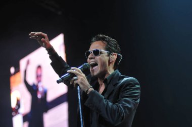Latin şarkıcı Marc Anthony 5 Ekim 2014 'te Orlando Florida' daki Amway Center 'da konser verdi.