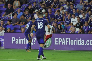 Orlando City 27 Eylül 2017 'de Orlando City Stadyumu' nda New England Devrimi 'ne ev sahipliği yaptı.. 