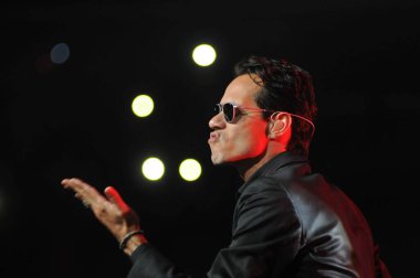 Latin şarkıcı Marc Anthony 5 Ekim 2014 'te Orlando Florida' daki Amway Center 'da konser verdi..