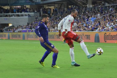 Orlando City 27 Eylül 2017 'de Orlando City Stadyumu' nda New England Devrimi 'ne ev sahipliği yaptı.. 