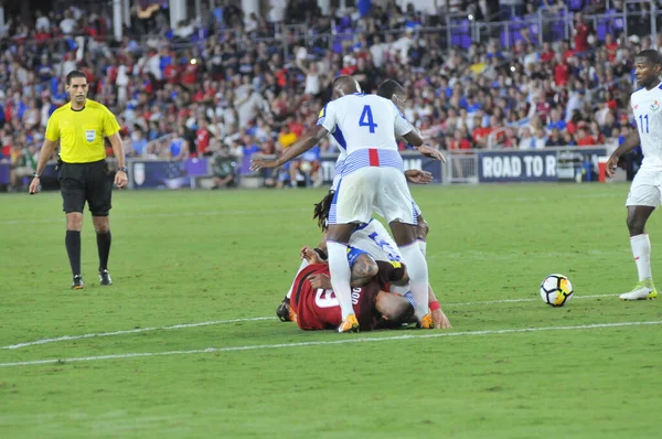 Mecz Kwalifikacyjny Mistrzostw Świata Stadionie Orlando City Stany Zjednoczone Panama — Zdjęcie stockowe