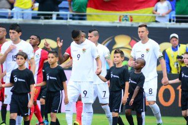 Bolivya, Orlando Florida 'daki Copa American Centenario' da Dünya Kampı Stadyumu 'nda Panama ile karşılaştı.. 