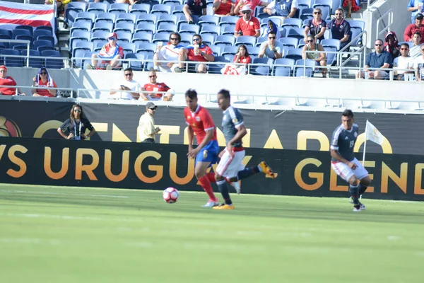 Costa Rica Affronte Paraguay Lors Centenario Copa America Camping World — Photo