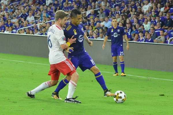 Orlando City 27 Eylül 2017 'de Orlando City Stadyumu' nda New England Devrimi 'ne ev sahipliği yaptı.. 