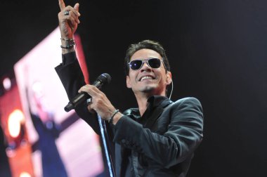 Latin şarkıcı Marc Anthony 5 Ekim 2014 'te Orlando Florida' daki Amway Center 'da konser verdi.