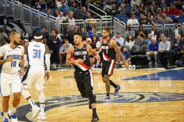 Orlando Magic 2 Mart 2020 tarihinde Orlando Florida 'daki Amway Center' da Portland Trailblazers 'a ev sahipliği yaptı.. 