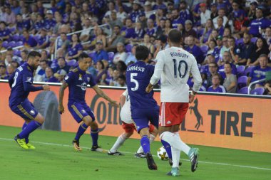 Orlando City 27 Eylül 2017 'de Orlando City Stadyumu' nda New England Devrimi 'ne ev sahipliği yaptı.. 