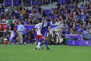 Orlando City 27 Eylül 2017 'de Orlando City Stadyumu' nda New England Devrimi 'ne ev sahipliği yaptı.. 