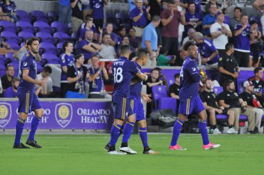 Orlando City 27 Eylül 2017 'de Orlando City Stadyumu' nda New England Devrimi 'ne ev sahipliği yaptı.. 