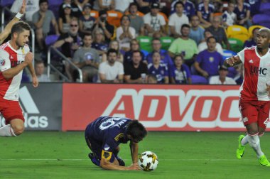 Orlando City 27 Eylül 2017 'de Orlando City Stadyumu' nda New England Devrimi 'ne ev sahipliği yaptı.. 