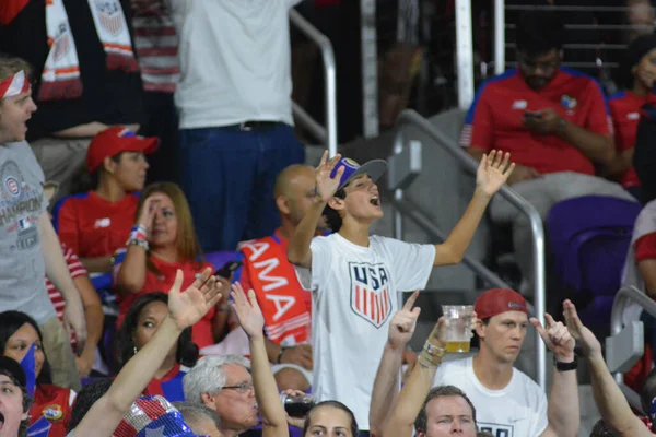 World Cup Qualifying Match Inglês Orlando City Stadium Eua Panamá — Fotografia de Stock