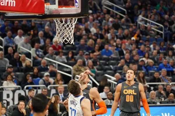 Orlando Magic Ospita Dallas Mavericks All Amway Center Orlando Florida — Foto Stock