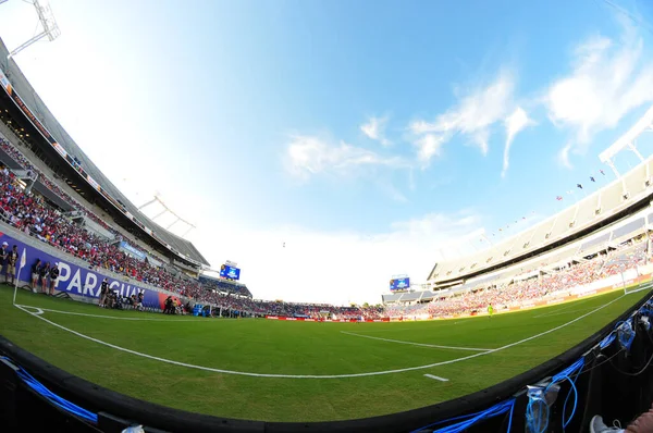 Kostarika Čelit Paraguay Během Copa America Centenario Stadionu Camping World — Stock fotografie