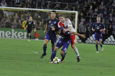 Orlando City 27 Eylül 2017 'de Orlando City Stadyumu' nda New England Devrimi 'ne ev sahipliği yaptı.. 