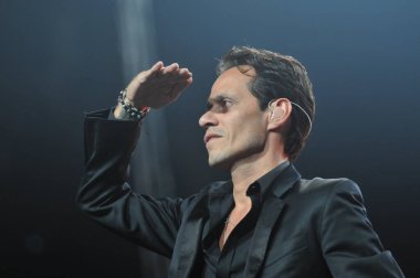 Latin şarkıcı Marc Anthony 5 Ekim 2014 'te Orlando Florida' daki Amway Center 'da konser verdi.