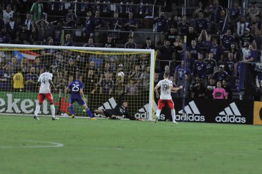 Orlando City 27 Eylül 2017 'de Orlando City Stadyumu' nda New England Devrimi 'ne ev sahipliği yaptı.. 