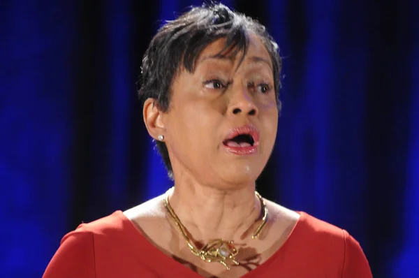 Judge Glenda Hatchett Speaks Faith Symposium Orlando Florida October 2014 — Stock Photo, Image