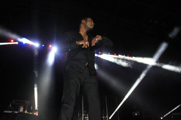 R&B Singers Keith Sweat, Jagged Edge, Dru Hill and Sisqo performs at the CFE Arena in Orlando Florida on November 15, 2014.