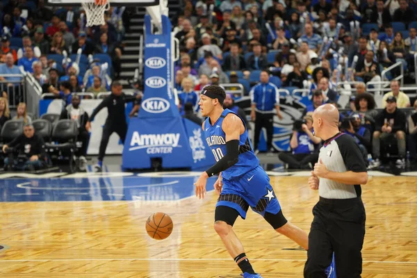 Orlando Magic Värd Milwaukee Bucks Amway Orlando Florida Lördag Februari — Stockfoto