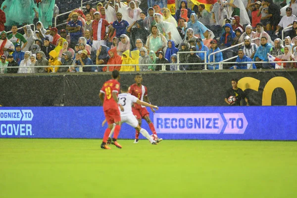 Bolivia Enfrenta Panamá Durante Copa American Centenario Orlando Florida Camping —  Fotos de Stock