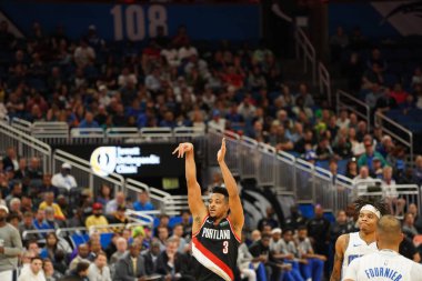 Orlando Magic 2 Mart 2020 tarihinde Orlando Florida 'daki Amway Center' da Portland Trailblazers 'a ev sahipliği yaptı.. 