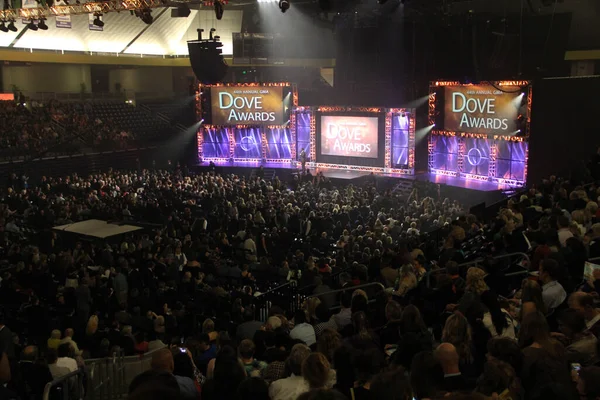 Backstage 44E Jaarlijkse Gma Dove Awards Allen Arena Nashville Tennessee — Stockfoto