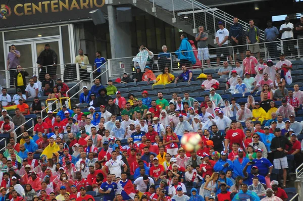 Bolivia Möter Panama Copa American Centenario Orlando Florida Camping World — Stockfoto