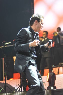 Latin şarkıcı Marc Anthony 5 Ekim 2014 'te Orlando Florida' daki Amway Center 'da konser verdi.