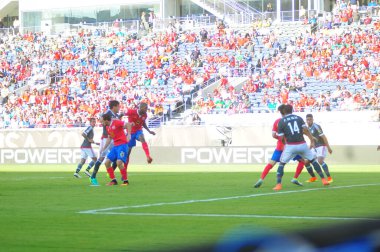 Kosta Rika, Copa America Centenario sırasında Paraguay ile Orlando Florida 'daki Dünya Kampı Stadyumu' nda karşılaştı..  