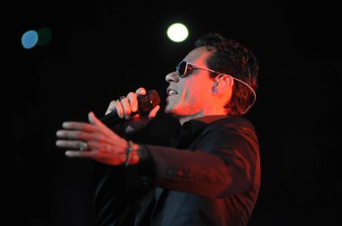 Latin şarkıcı Marc Anthony 5 Ekim 2014 'te Orlando Florida' daki Amway Center 'da konser verdi..