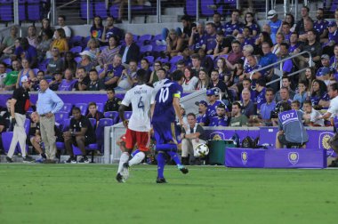 Orlando City 27 Eylül 2017 'de Orlando City Stadyumu' nda New England Devrimi 'ne ev sahipliği yaptı.. 