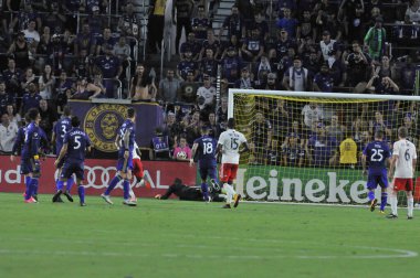 Orlando City 27 Eylül 2017 'de Orlando City Stadyumu' nda New England Devrimi 'ne ev sahipliği yaptı.. 
